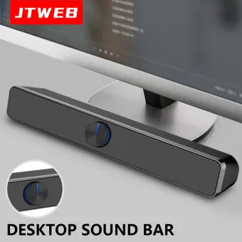 computer soundbar with subwoofer