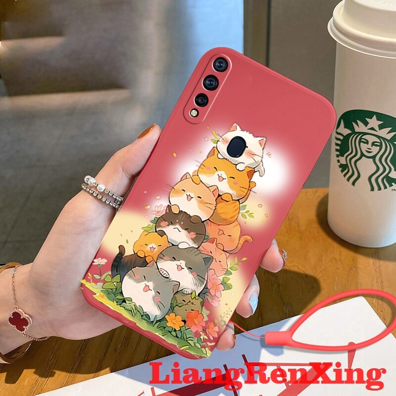 Casing OPPO A31 2020 phone case Softcase Liquid Silicone Protector Smooth shockproof Bumper Cover new design YTDMM01