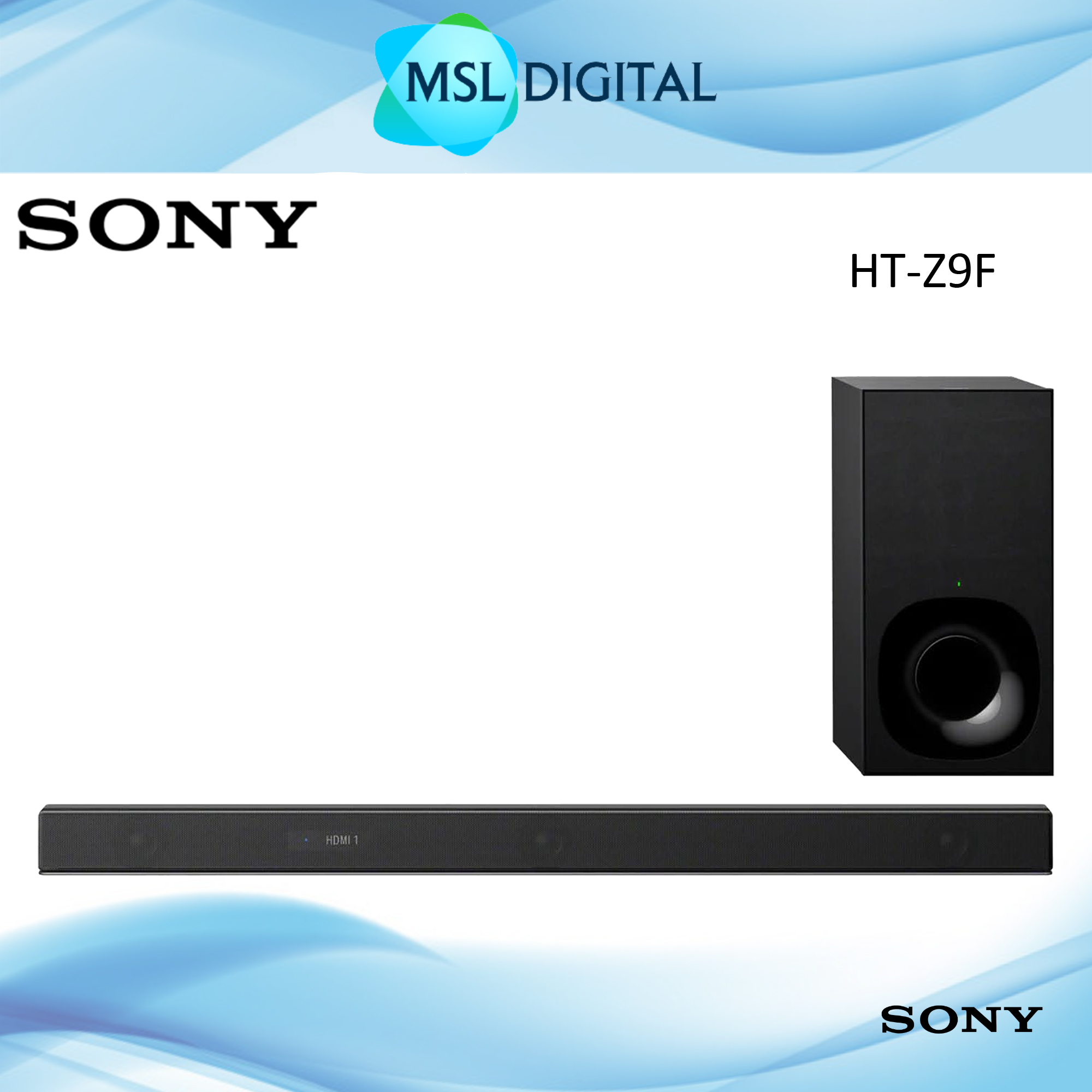 Subwoofer Sony Htz9f Soundbar Sony HT-Z9F 4k Dolby Atmos Soundbar (400w)