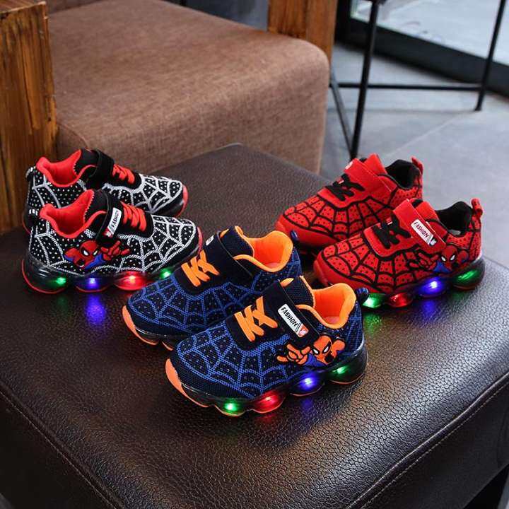 spiderman running shoes