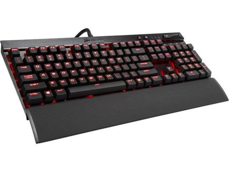 Corsair Gaming K70 LUX Mechanical Keyboard Backlit Red LED Cherry MX Brown (CH-9101022-NA) Singapore