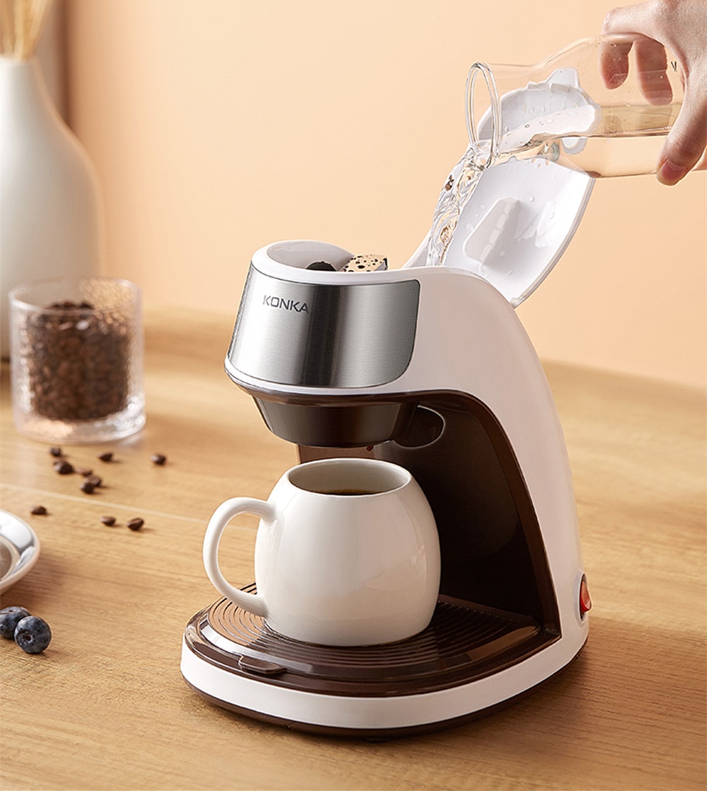 Romoss [Giảm giá mạnh] Máy pha cà phê mini tiện dụng tại nhà máy pha cà phê văn phòng Máy pha cà phê nhỏ giọt