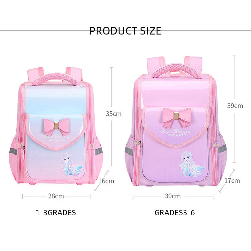 elementary school students' schoolbag first and second grade backpack waterproof spine protection children's school bag