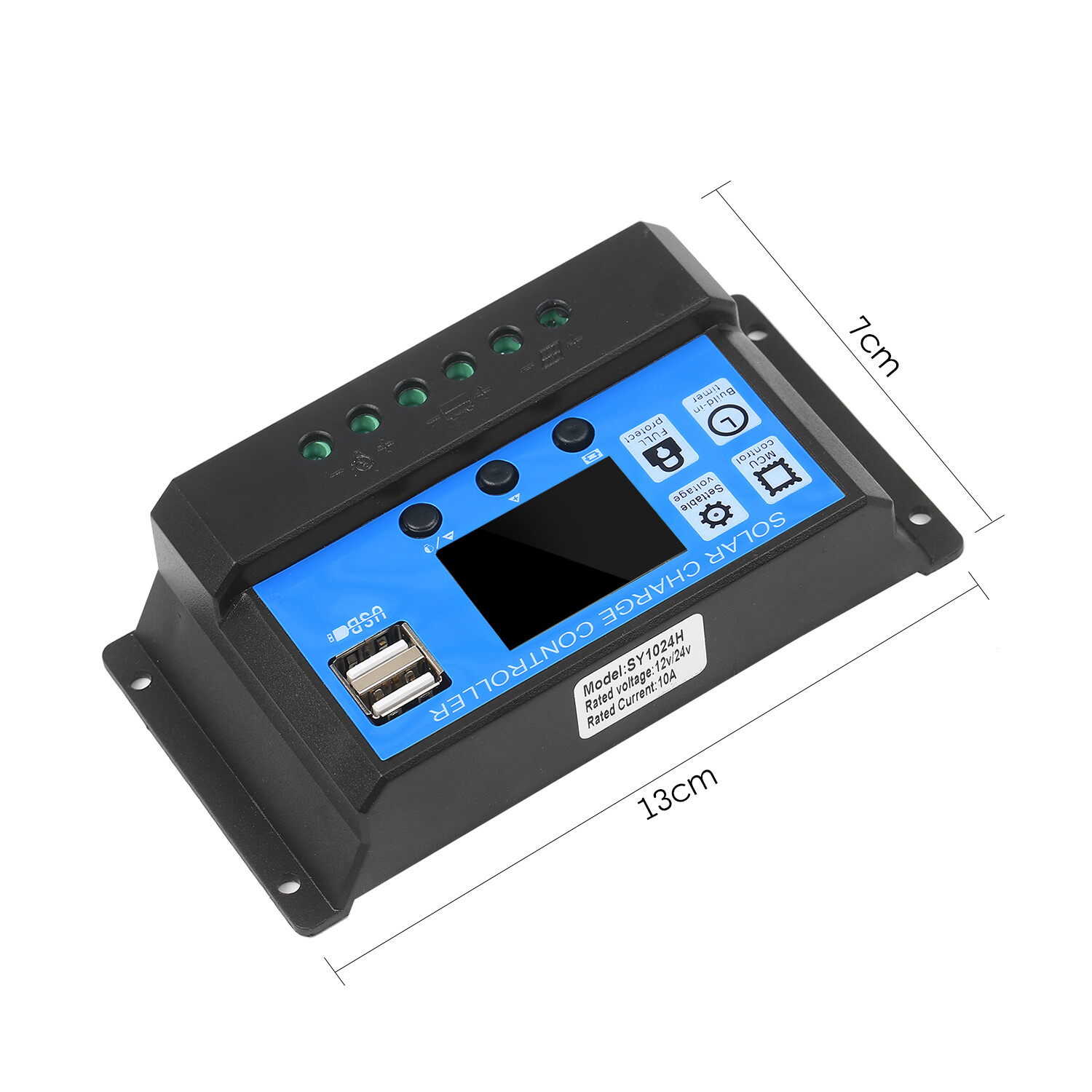 Bộ Tấm Pin Năng Lượng Mặt Trời 18W 12V, Cổng USB Kép NGOÀI LƯỚI, Mô-đun Đơn Tinh Thể Với Bộ Điều Khiển Sạc Năng Lượng Mặt Trời, Bộ Cáp Kết Nối SAE