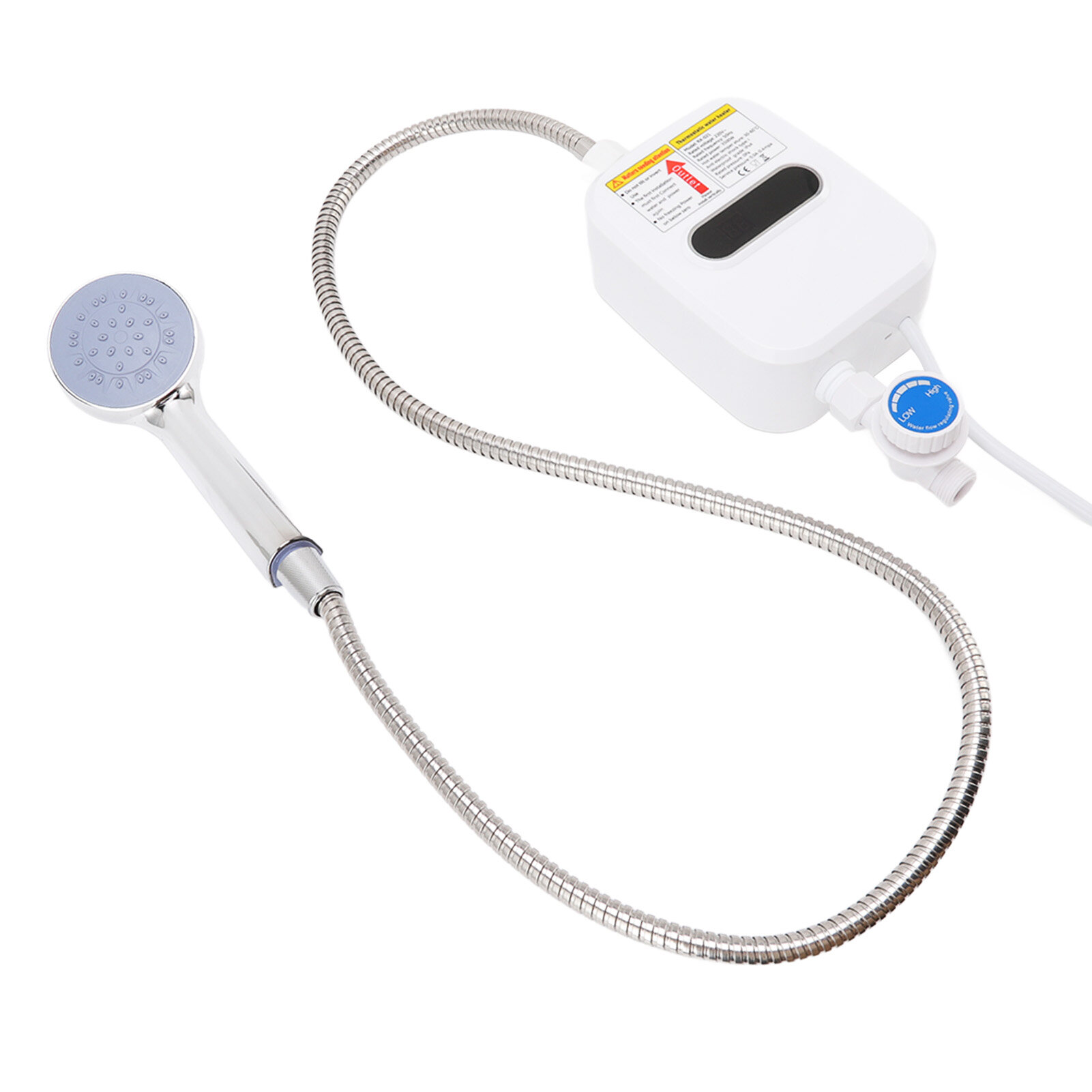 3500w Tankless Water Heater with Shower Head Electric Instantaneous