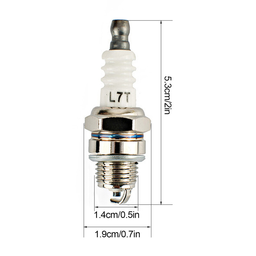 Bugi L7T Công Suất Cho Cưa Xích Xăng Và Máy Cắt Bàn Chải