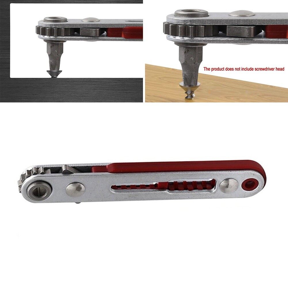Accessory Ratchet Wrench 103mm Bidirectional Control Chrome Vanadium Steel