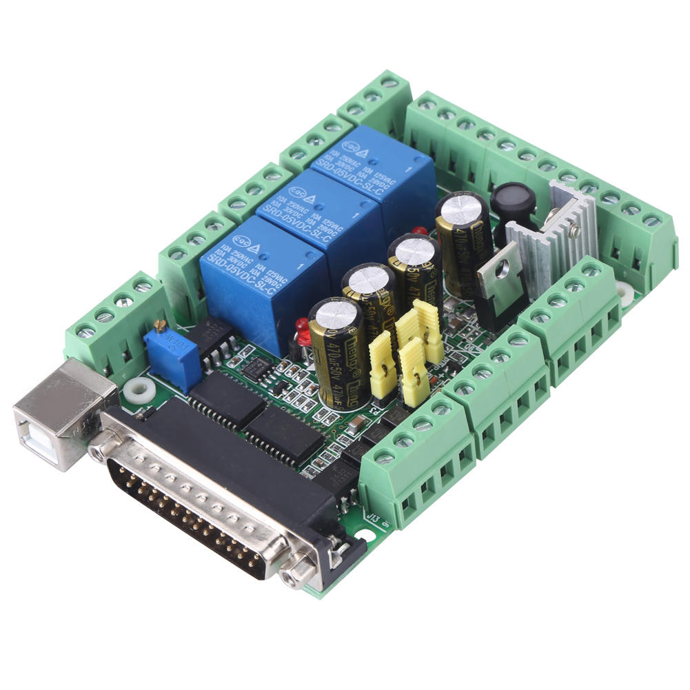 CNC Engraving Machine MACH3V2.1-L Breakout Board Engraving Machine Board Adapter 4-axls 6-axls Controller