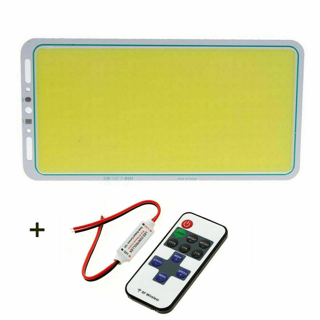 Dimmable dc 12v cob led panel light bulb 70w with dimmer flip chip controller rm