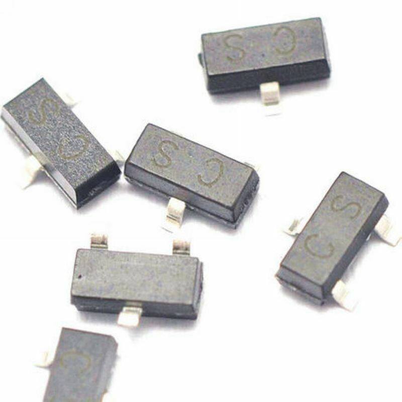 50pcs 2sa733 a733 cs 0.15a/50v pnp sot-23 smd transistor