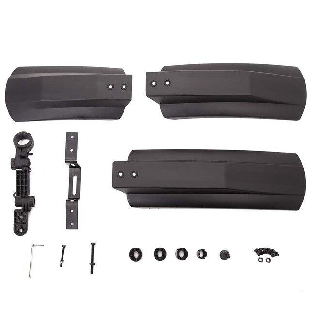 2Pcs Snow Bicycle Mudguard Fat Bike Fender Front Rear Mud Guard For 20 Inch 26Inch Fatbike MTB Bikes Cycling Bicycle Fenders