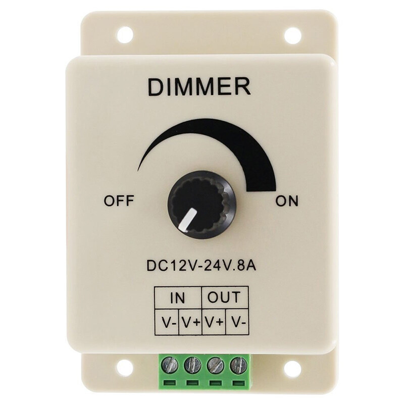 YILU Led Của Nhãn Hiệu Dimmer/Đơn Sắc Dimmer 12V 8A Đơn Sắc Dimmer Chuyển Dimmer