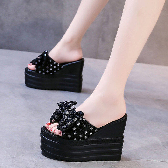 TOP★Dép đế xuồng dép đế xuồng sandal đế xuồng dép xuồng dép xinh cho nữ dép cao đế xuồng nhẹ dép đế xuồng cao 5 phân giày đế xuồng 7 phân dép xuồng nữ giày lười nữ hàn quốc dep đe xuong nữ cao 032824 102