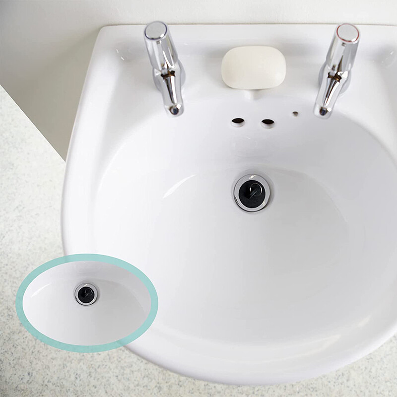 【YIDEA HONGKONG】Rubber Water Blocking Plug Sink Plug Overflow Hole Rubber Plug Kitchen Bathtub Plug