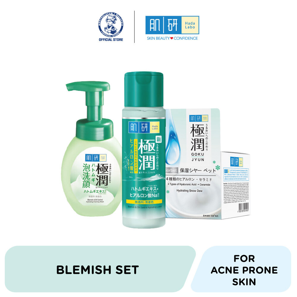 hada labo set for oily skin