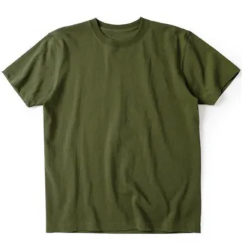 plain army green shirt