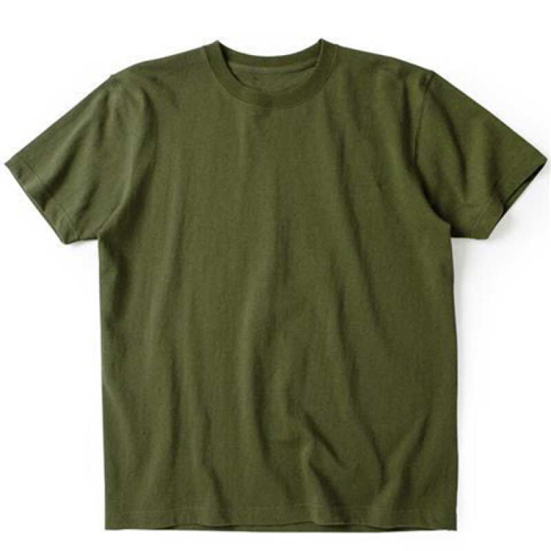 S-5XL] 100% Cotton Army Green Tshirt 