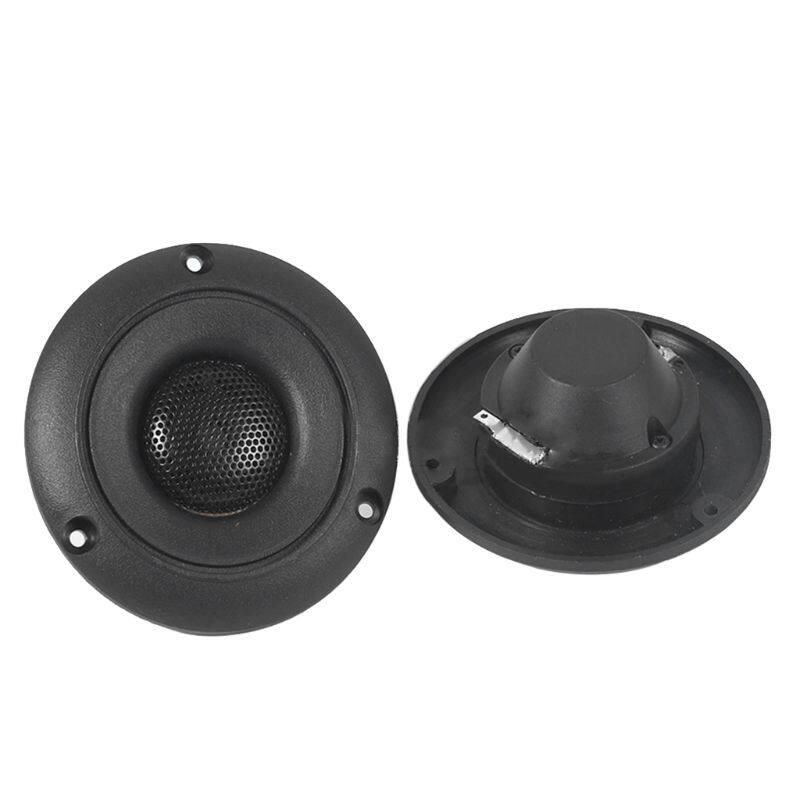✪【Mới】 2 Loa Tweeter Piezo Tròn 2.5Inch, Loa Piezo Gốm 25W Loa Âm Thanh Áp Điện Buzzer Treble Tự Làm