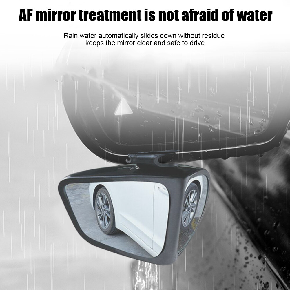 JaneDream 1 Pair Car Assistant Rearview Wide Angle Mirror Reverse Mirror Parking Mirror Side View