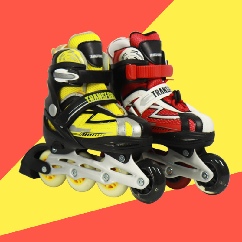 Phân phối Biến Hình Trẻ Em 4 Bánh Xe Có Thể Điều Chỉnh Nội Tuyến Trượt Trẻ Em Tặng Rollerblade Lăn Cho Trẻ Em Bé Trai Bé Gái Người Mới Bắt Đầu