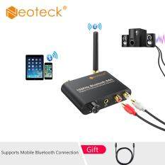 Đầu Chuyển Đổi Neoteck DAC Bluetooth 5.0, Bộ Chuyển Đổi Điều Khiển Âm Thanh Đầu Chuyển Âm Thanh Kỹ Thuật Số Coaxial Toslink Ra Âm Thanh Nổi Tương Tự 192KHz L/R RCA 3.5Mm