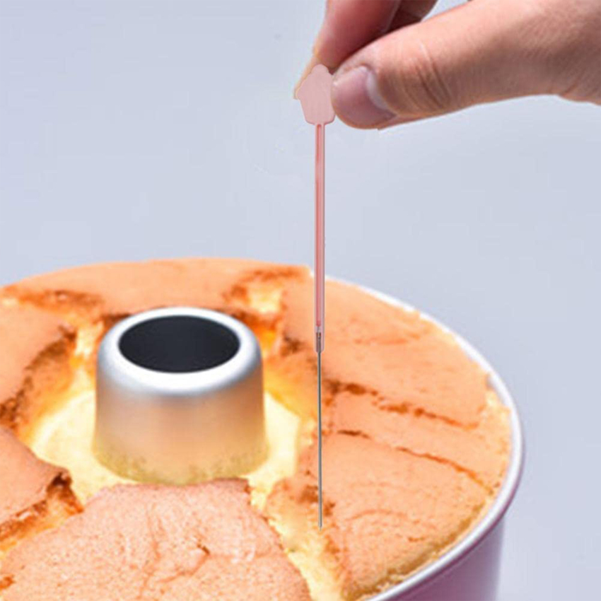 Cake Tester Foldable Cake Testers for Baking Doneness Stainless Steel Stick Needle for Chiffon Cakes Baking Tools,Baking Accessory