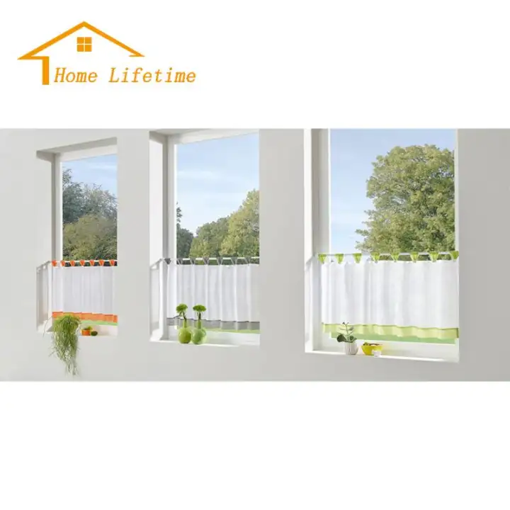 Dragonpad Window Curtains Small High Density Short Curtain High