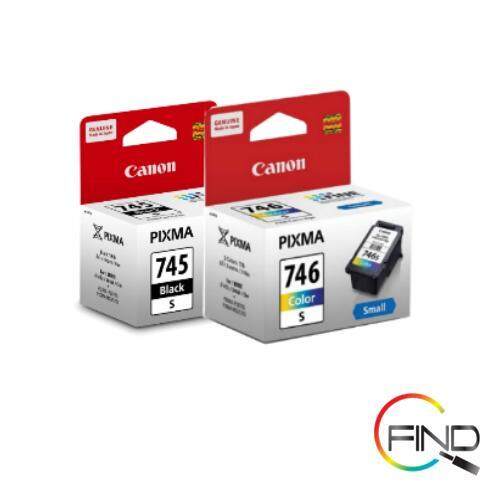 CANON PG745S BLACK CARTRIDGE + CL746S COLOR CARTRIDGE for TS207/TS307