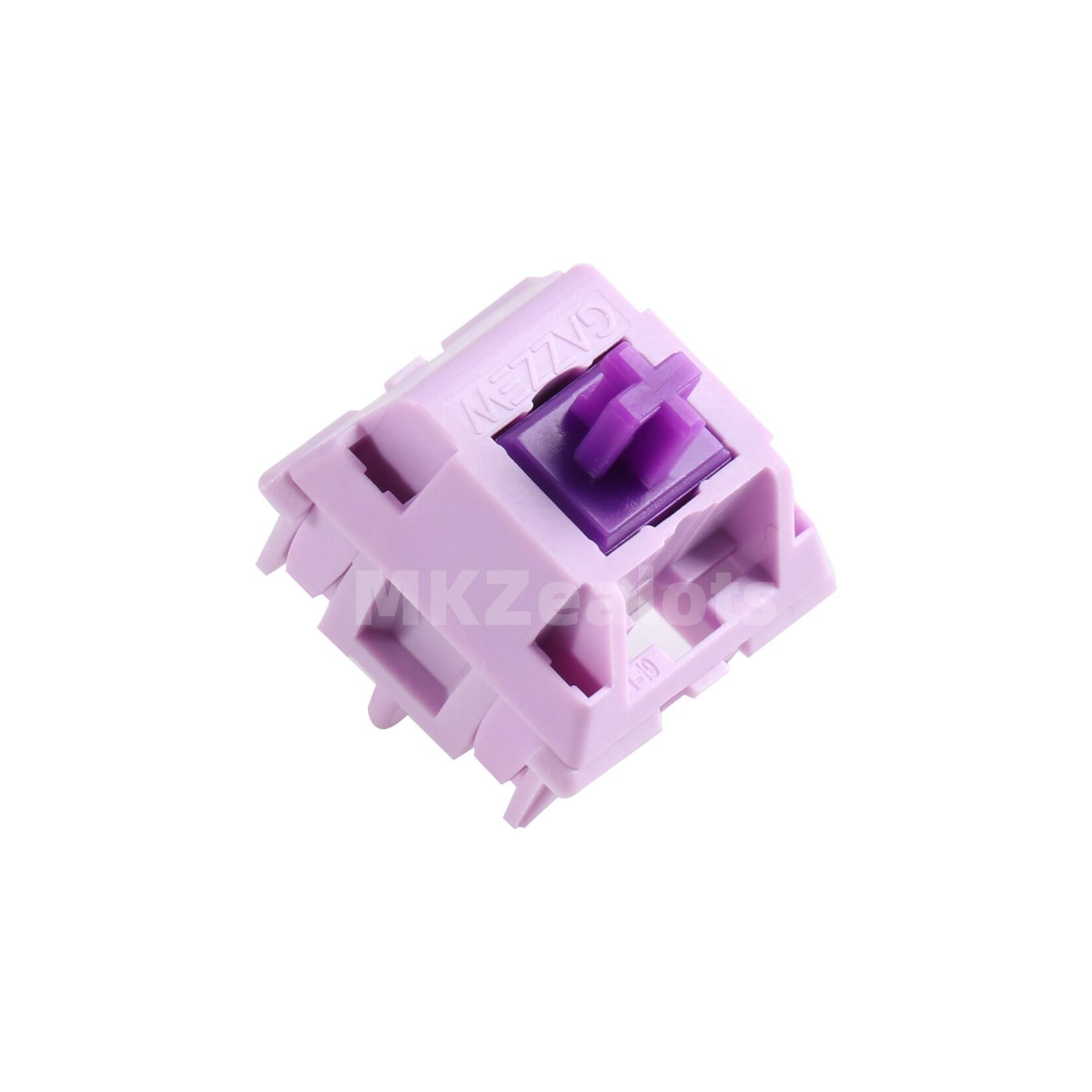 Gazzew Boba LT Linear Thock Switches For Mechanical Keyboard Customization 5Pin 55G 65G Bottom