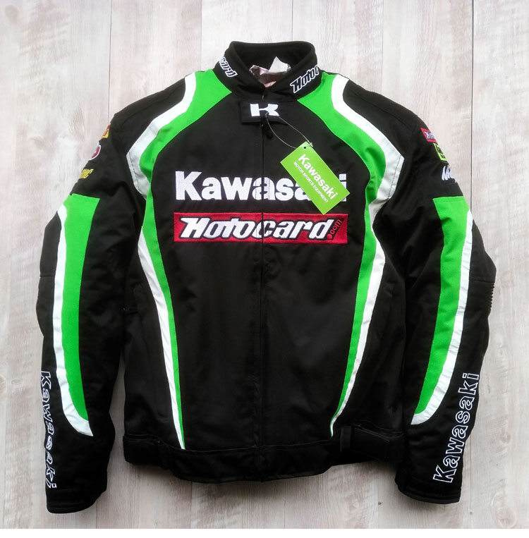 Racing Jacket KAWASAKI Men Racing Suit 