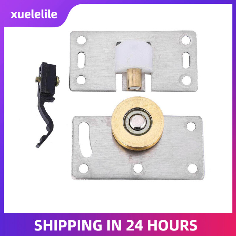 2pcs 75*38mm Stainless Steel Cabinet Door Sliding Wheel Single Cupboard Door Roller