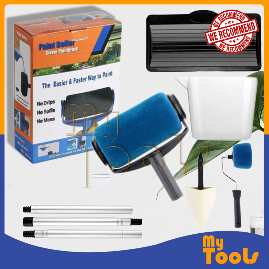 Mytools Paint Roller Clever Paintbrush Runner Pro Brush Set Flocked