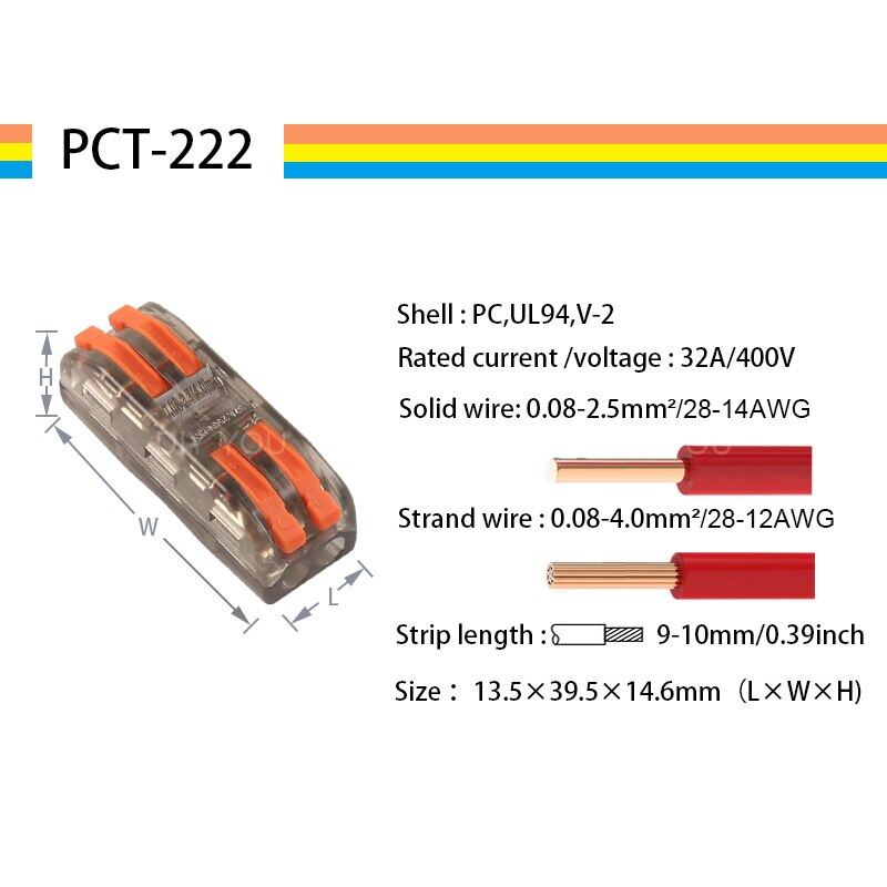 >> TRA GIÁ FQAWLC SHOP 10 CÁI CH-3 DÂY LÒ XO NÓNG THIẾT BỊ ĐẦU CUỐI UỐN NHANH CẢ | Shopee Lazada Sendo Tiki mới nhất 22 10-100 Cái Đầu Nối Dây, PCT-222 Khối Thiết Bị Đầu Cuối Dây Dẫn SPL-2/3 Khối Thiết Bị Đầu Cuối Mini Đẩy Cáp Splitter Led Ánh Sáng Conector