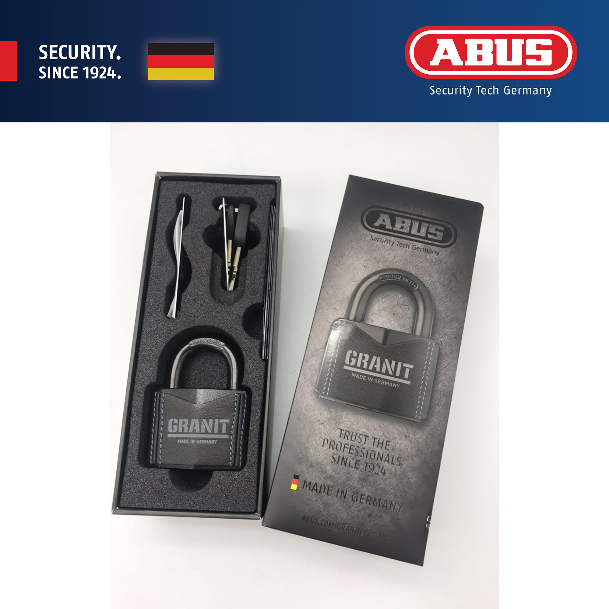 ABUS S&S Granite 37/55 Padlock (Sea & Snow) - High Security For The Highest Requirements - Ideal For Marine, Sea And Snow - With ABUS Plus Cylinder To Prevent Picking, Double - View #4