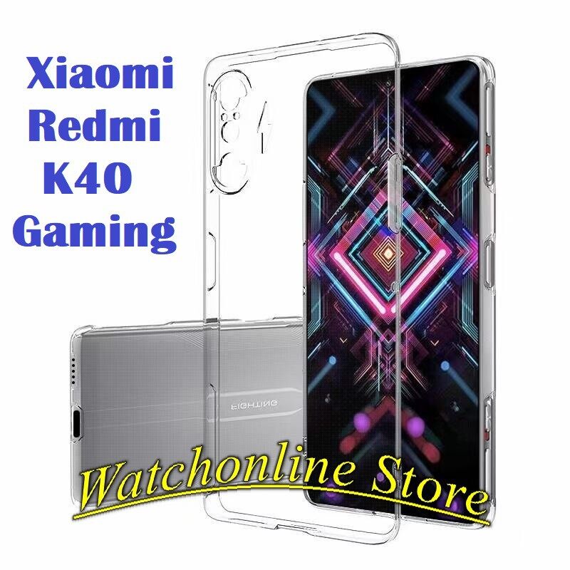 Ôp lưng silicon Xiaomi Redmi K40 Gaming trong suốt