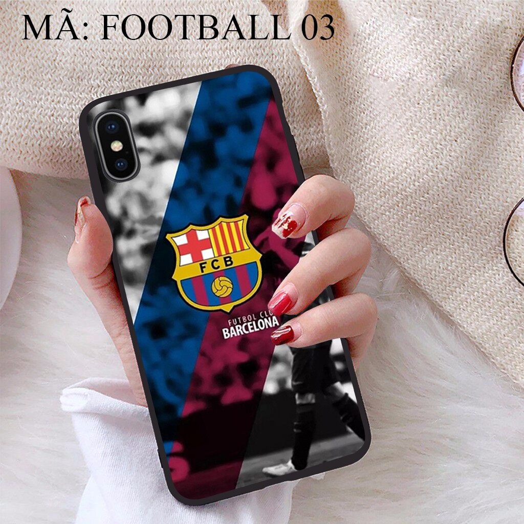Ốp lưng iPhone X viền dẻo TPU BST CLB Bóng Đá