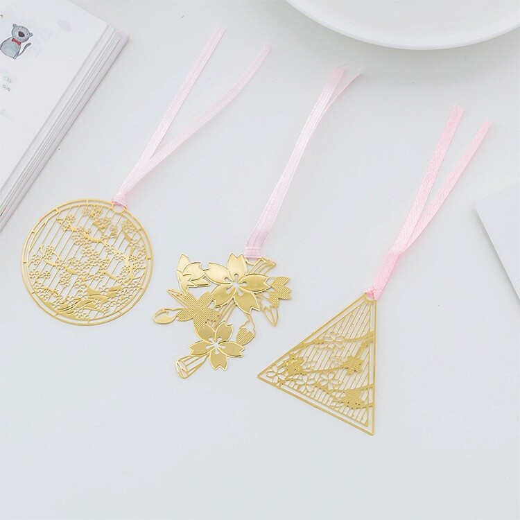 Phong cách Trung Quốc rỗng đánh dấu kim loại nhỏ gọn nhỏ đồng thau đánh dấu