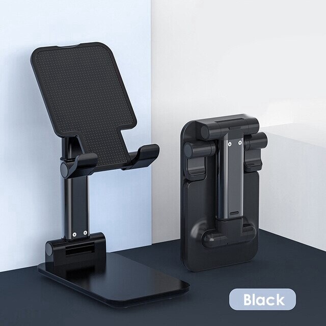 Universal Mobile Phone Stand Holder Desk Non Slip Foldable Aluminum Adjustable Desktop Tablet Holder Stand For iPad Holder