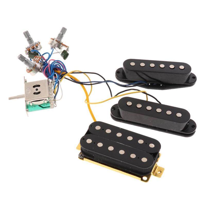 Magic Sound Wiring Harness Kit for ST Electric Guitar, 3-position Toggle Switch Electronics Replacements Malaysia