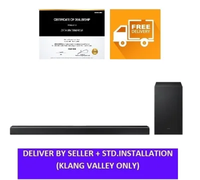 SAMSUNG HW-Q600A/XM Soundbar with Dolby Atmos and DTS:X (2021) [ FREE DELIVERY & INSTALLATION BY SELLER IN KLANG VALLEY ONLY ]