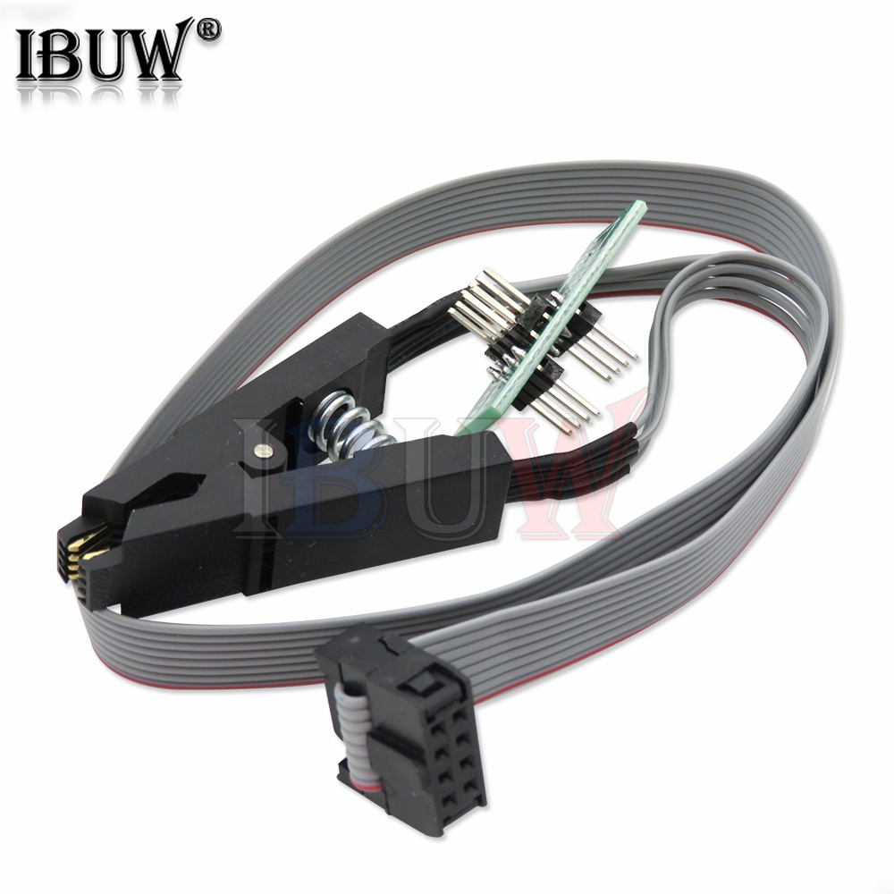 1pcs ch341a 24 25 loạt EEPROM Flash BIOS Bộ lập trình USB Mô-đun + soic8 SOP8 kẹp thử cho EEPROM 93cxx/25cxx/24Cxx