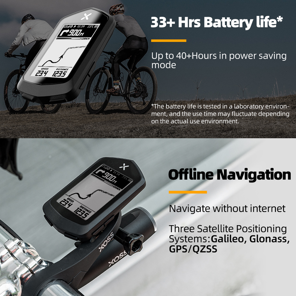 TOMSHOO 2.4inch 240 160 High Resolution Display Bike Computers Bicycle ...
