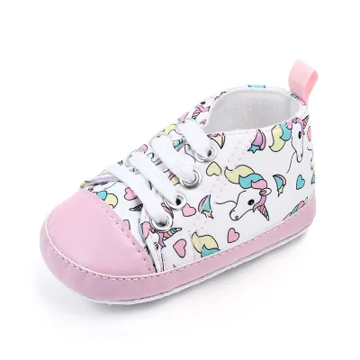 Unicorn Baby Shoes Soft Bottom Anti Slip Children Toddler Shoes Baby Boy Girl Shoes Girls First Walkers