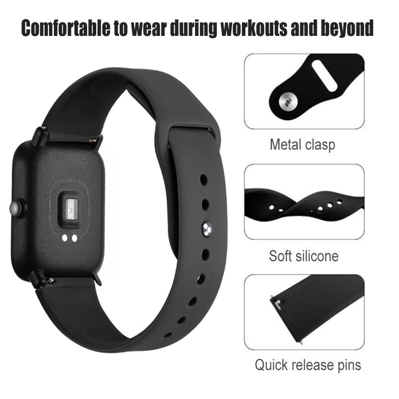 Silicone Soft Strap For Realme Watch Sport Replacement Wristband