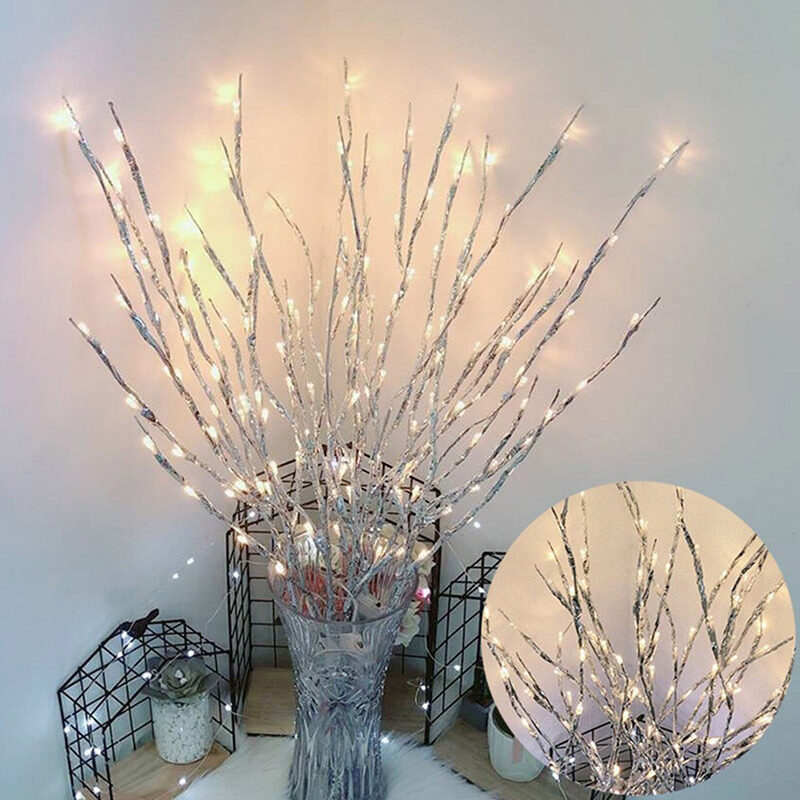 【Hình ảnh hiệu ứng là 7 nhánh đèn】 Cây Chi Nhánh Ánh Sáng Mô Phỏng Tree Branch LED Lights Phòng Ngủ Bố Trí Ánh Sáng Ban Đêm Chuỗi Trang Trí Đèn