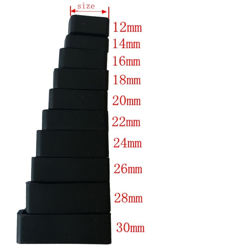 Cho Dây Đeo Silicon Vòng Hoạt Động Viền Cao Su Vòng Hoạt Động Vòng Đồng Hồ Silicon Phụ Kiện Đồng Hồ Vòng Dây Màu Đen Dây Đồng Hồ Đeo Tay Đàn Hồi Thay Thế Bằng Silicon 12-30Mm Phụ Kiện Vòng Dây