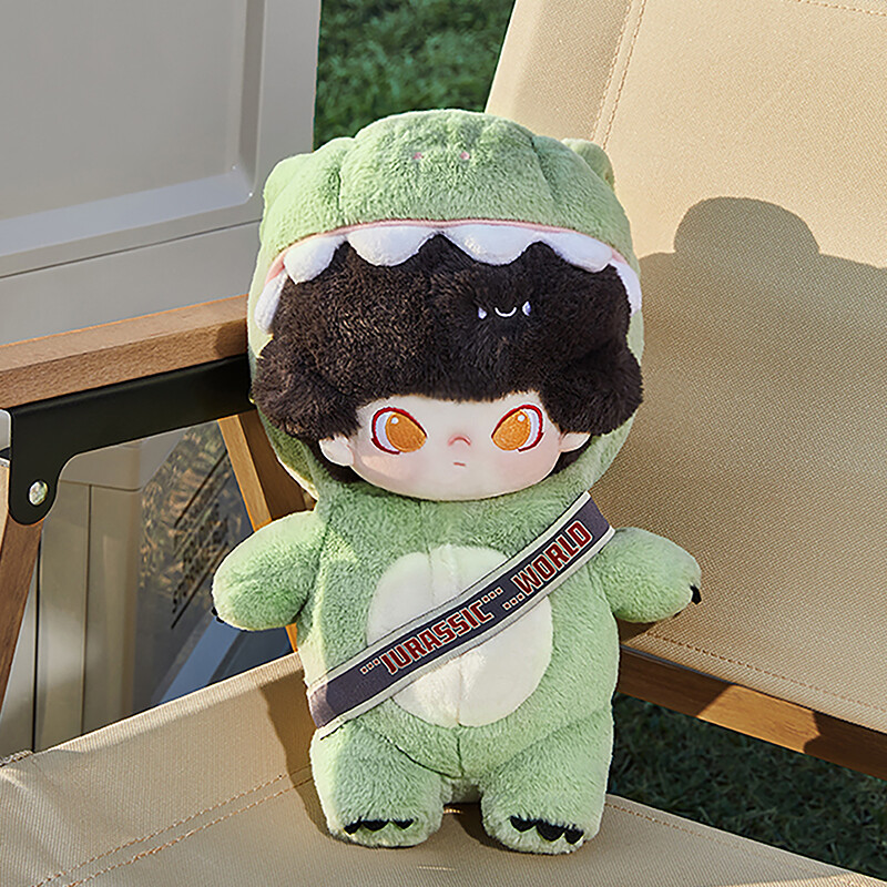 POP MART Dimoo Jurassic World Series-Búp Bê Cotton