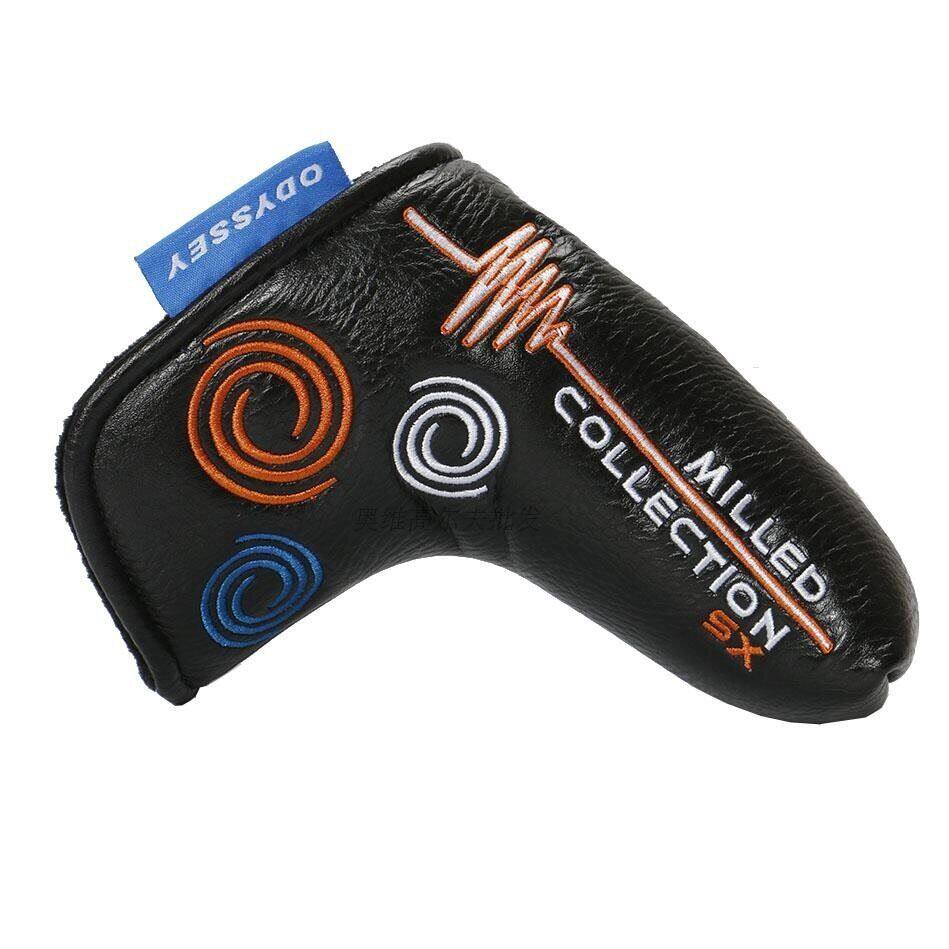 Odyssey Branded Golf Club Putter And Mallet Putter Head Cover Circle High Quality For Golf Club Head Protect Cover Outdoors Golf Play Cover