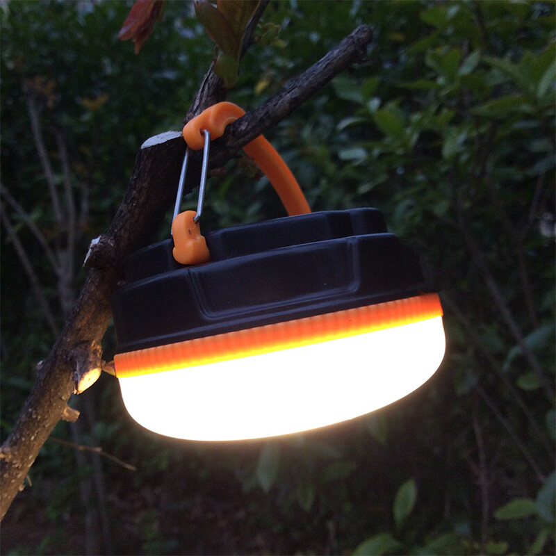 DEUKIO Outdoor multifunctional camping light magnet adsorption LED emergency light tent light 7 battery mini flashlight