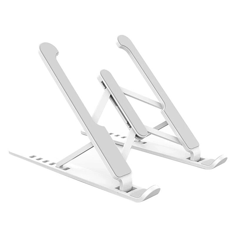 Kebidumei Universal Laptop Stand Adjustable Notebook Holder for Macbook Non-slip Foldable Cooling Base Bracket for Laptop/Tablet/phone